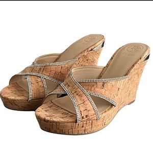 Guess Natural Multi Texture Wedge